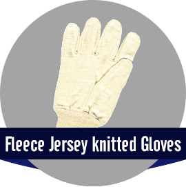 Fleece Jersey knitted Gloves